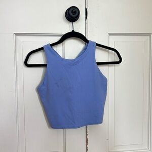 Athleta Athletic Crop Sports Bra Top (small stain)